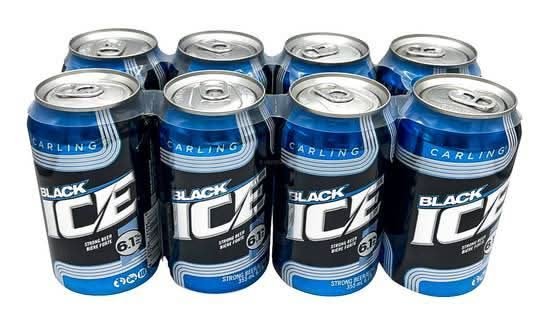 Black Ice Strong Beer (8 X 355 Ml)