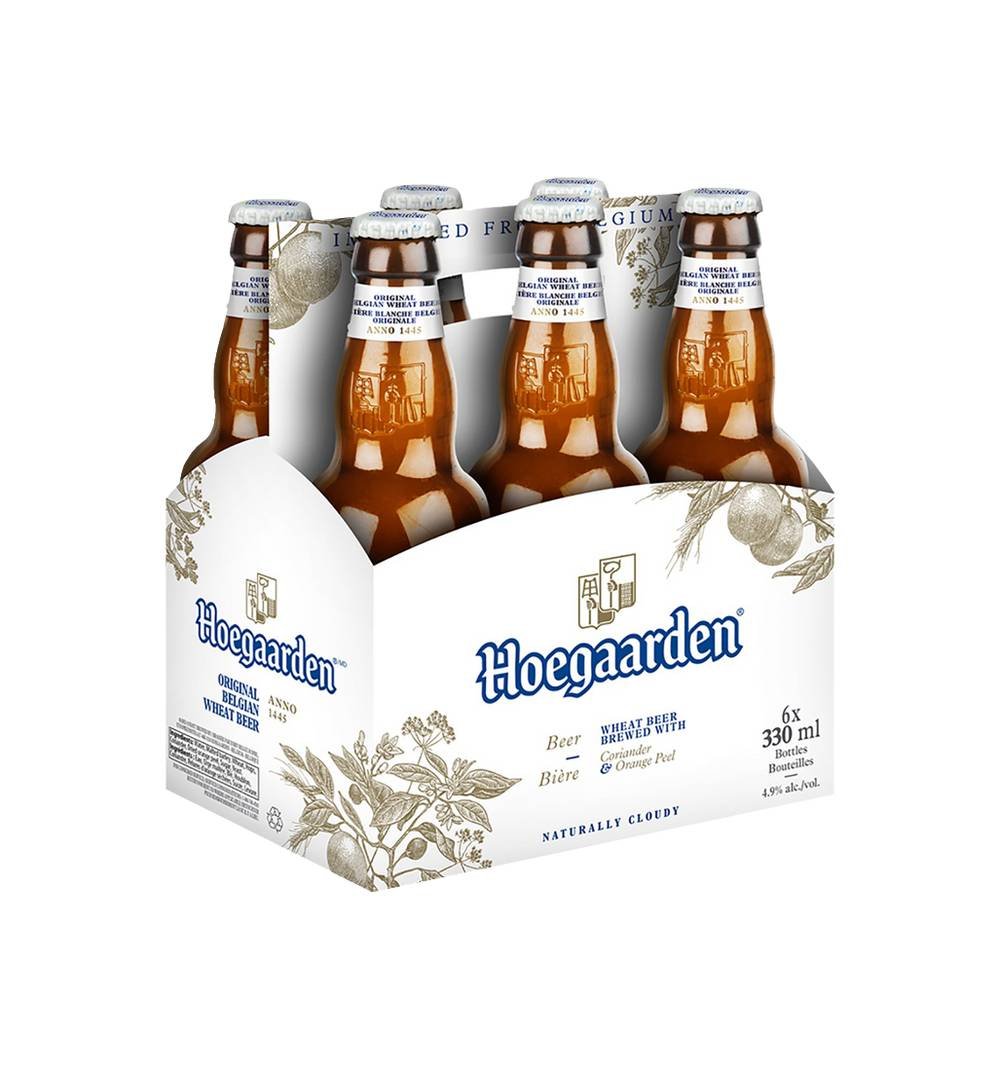 Hoegaarden Wheat Beer (6 X 330 Ml)