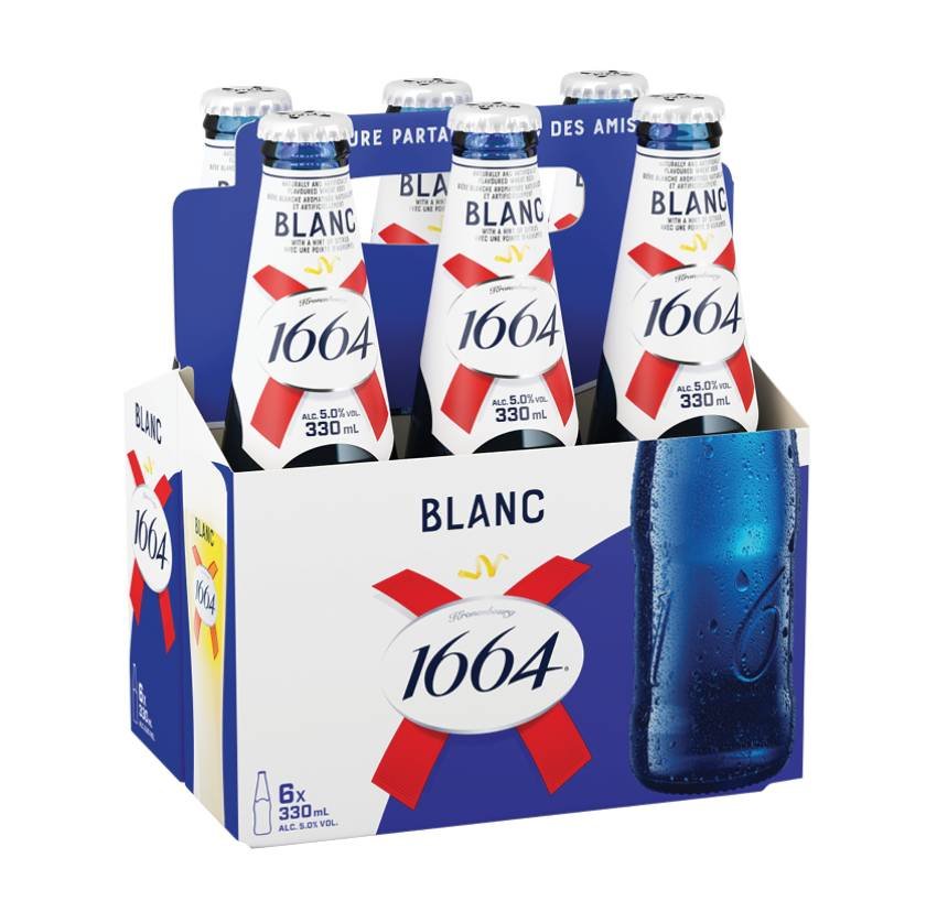Kronenbourg 1664 Blanc Beer (6 X 330 Ml)