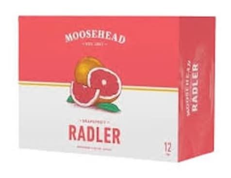 Moosehead Radler Light Beer, Grapefruit (12 X 355 Ml)