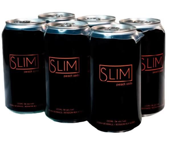 Peach Slim 355Ml 6Cans