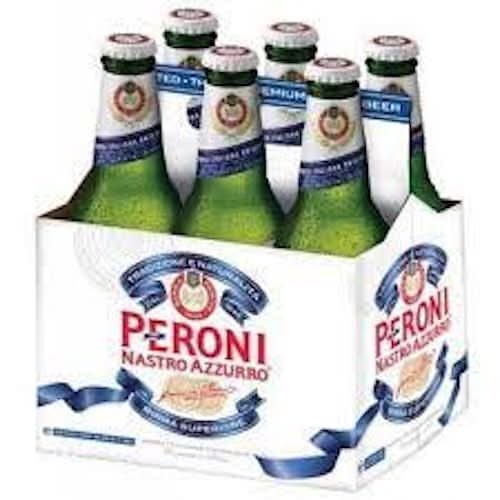 Peroni Nastro Azzurro Beer (6 X 330 Ml)