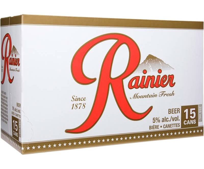 Rainier Mountain Fresh Beer (15 X 355 Ml)