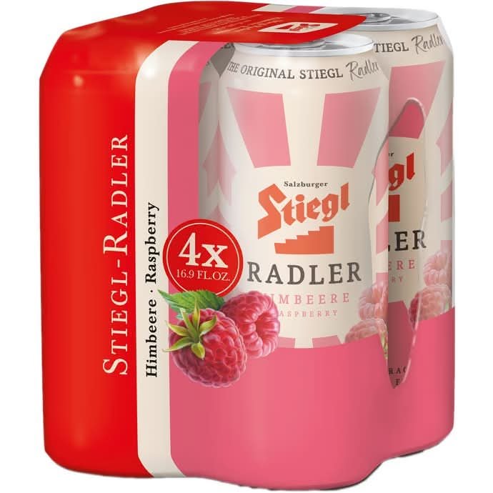 Stiegl Raspberry Radler Himbeere 4Pk