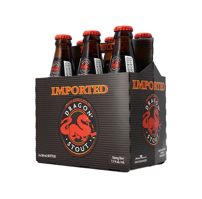 Dragon Stout Imported Strong Beer (6 X 284 Ml)