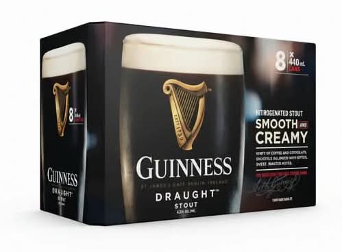Guinness  Draft (8 X 440 Ml)