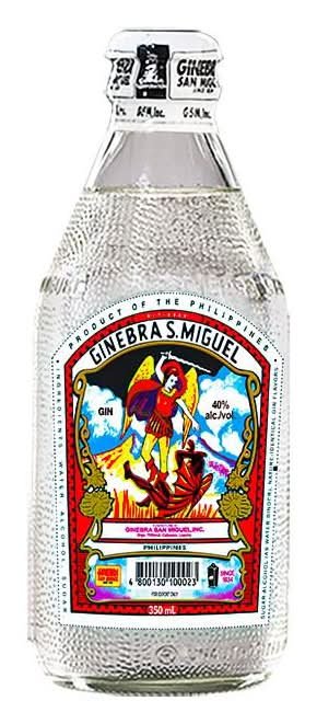 Ginebra Gin San Miguel Round ( Bilog ) 350Ml