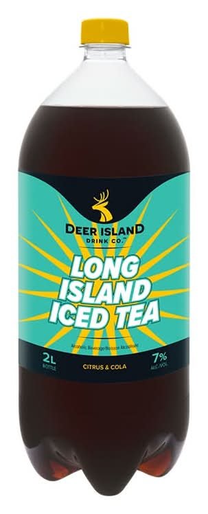 Deer Island Drink Co. Long Island Iced Tea, Big Citrus (2 L)