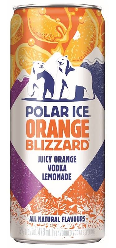 Polar Ice Orange Blizzard 473Ml