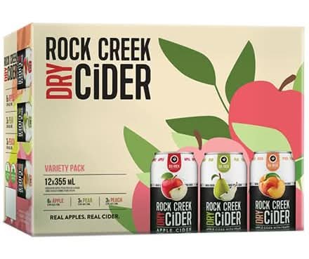 Rock Creek Variety Apple/Peach/Pear 12Can