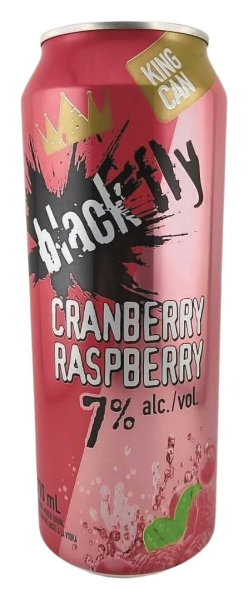 Black Fly Cranberry Raspberry King Can 710Ml