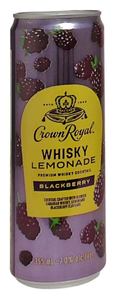 Crown Royal Blackberry Whisky Lemonade 4Pk
