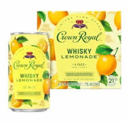 Crown Royal Whisky Lemonade 4Pk