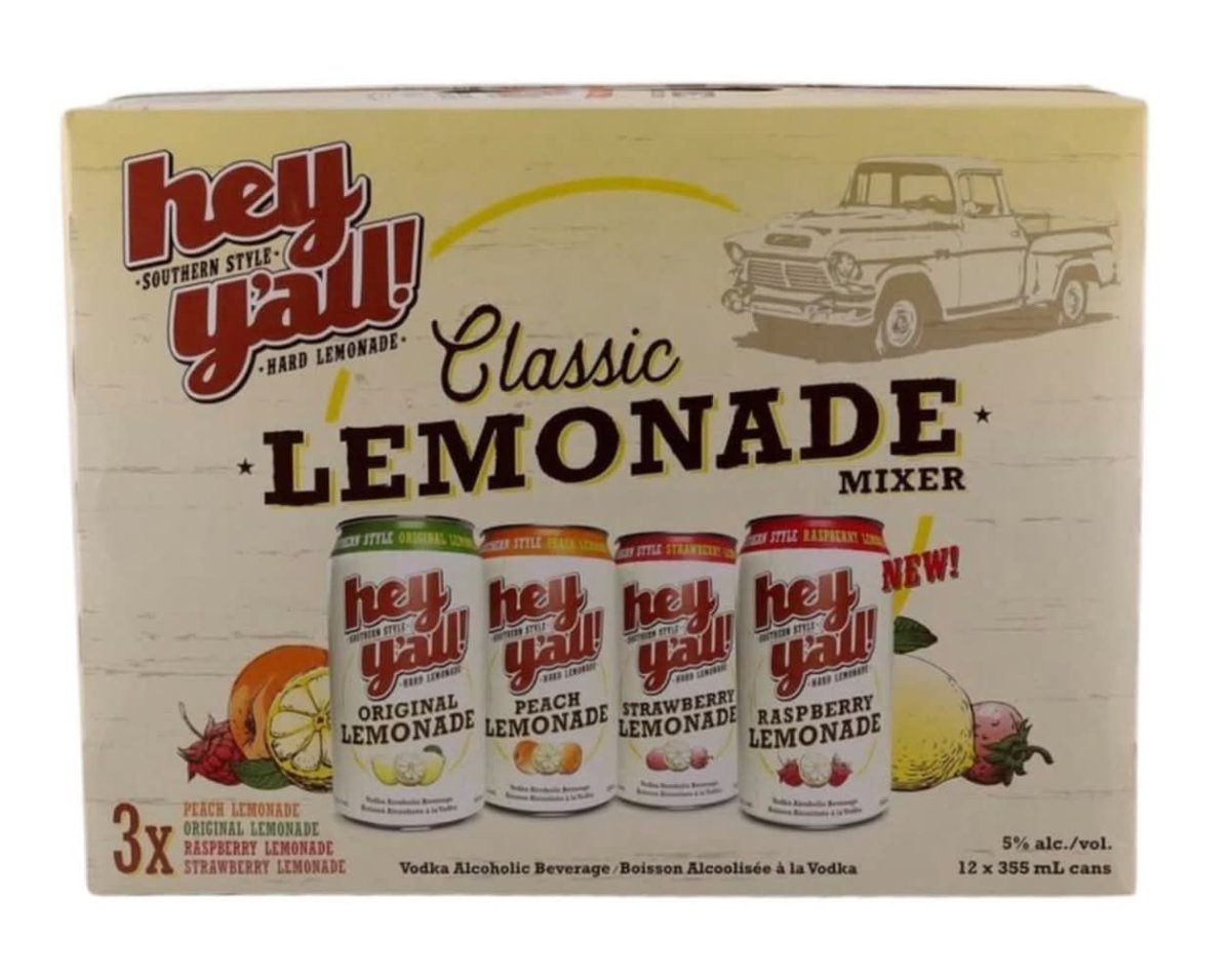Hey Y'All Lemonade Mixer 12 Pack #2