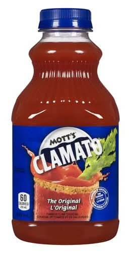 Mott'S Clamato Cocktail Juice (945 Ml)