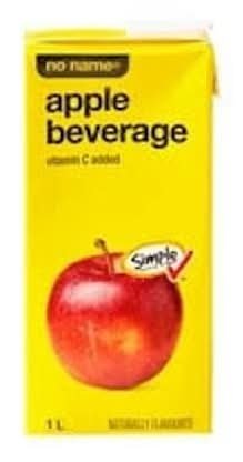 No Name Apple Juice From Concentrate (1 L)