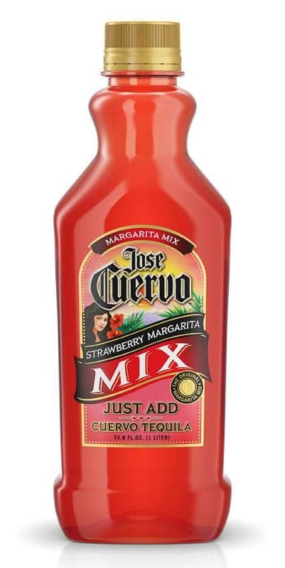 Jose Cuervo Margarita Mix 0% Alc - Strawberry 1L