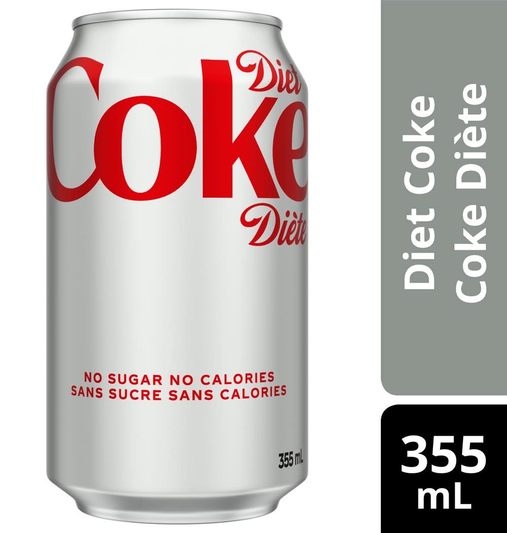 Diet Coke Soft Drink (355 Ml)