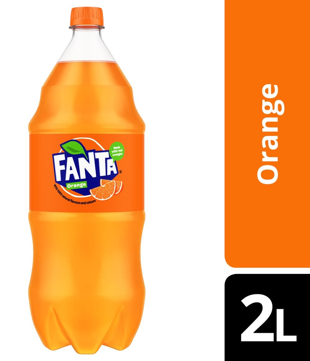 Fanta Orange Sparkling Beverage (2 L)