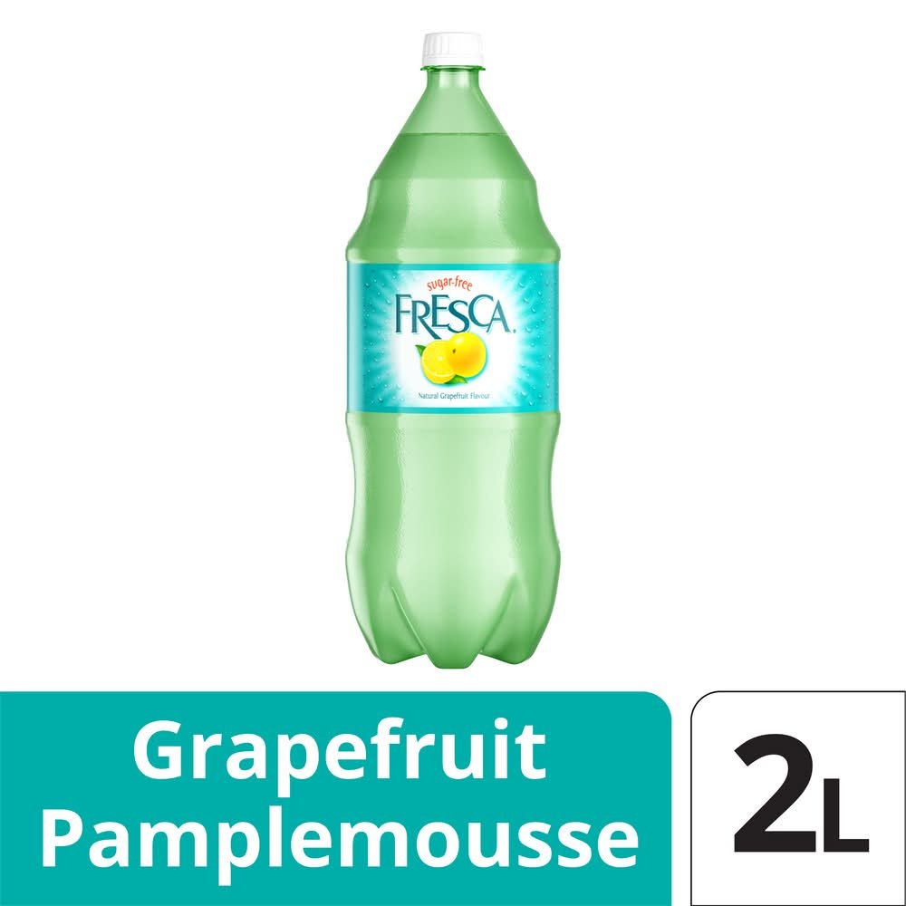 Fresca Natural Soda, Grapefruit (2 L)
