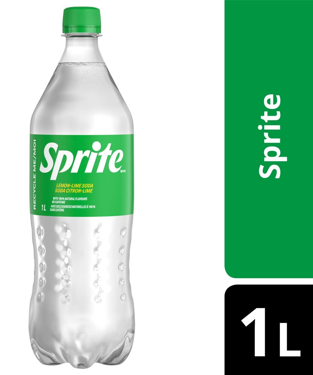 Sprite Soda, Lemon-Lime (1 L)