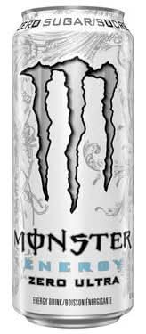 Monster Energy Ultra Zero Sugar, 473 Ml Can