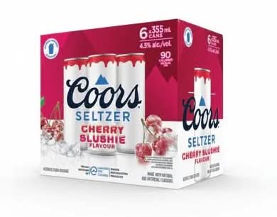 Coors Seltzer Cherry Slushie 6Cans