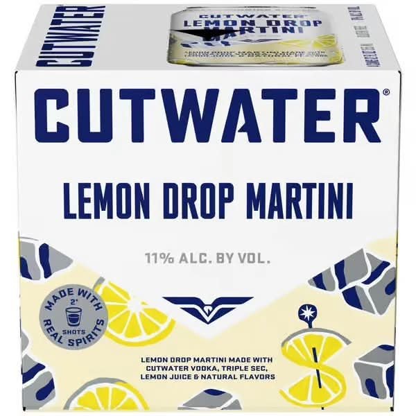 Cutwater Lemon Drop Martini 4Pk