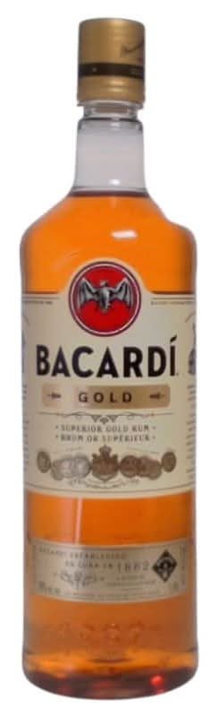 Bacard Superior Gold Rum (750 Ml)