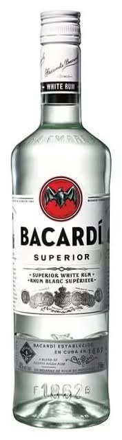 Bacardi White Rum 750Ml