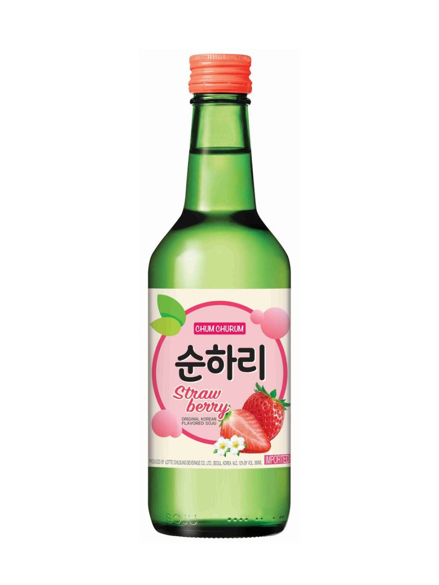 Chum Churum Flavored Soju, Strawberry (360 Ml)