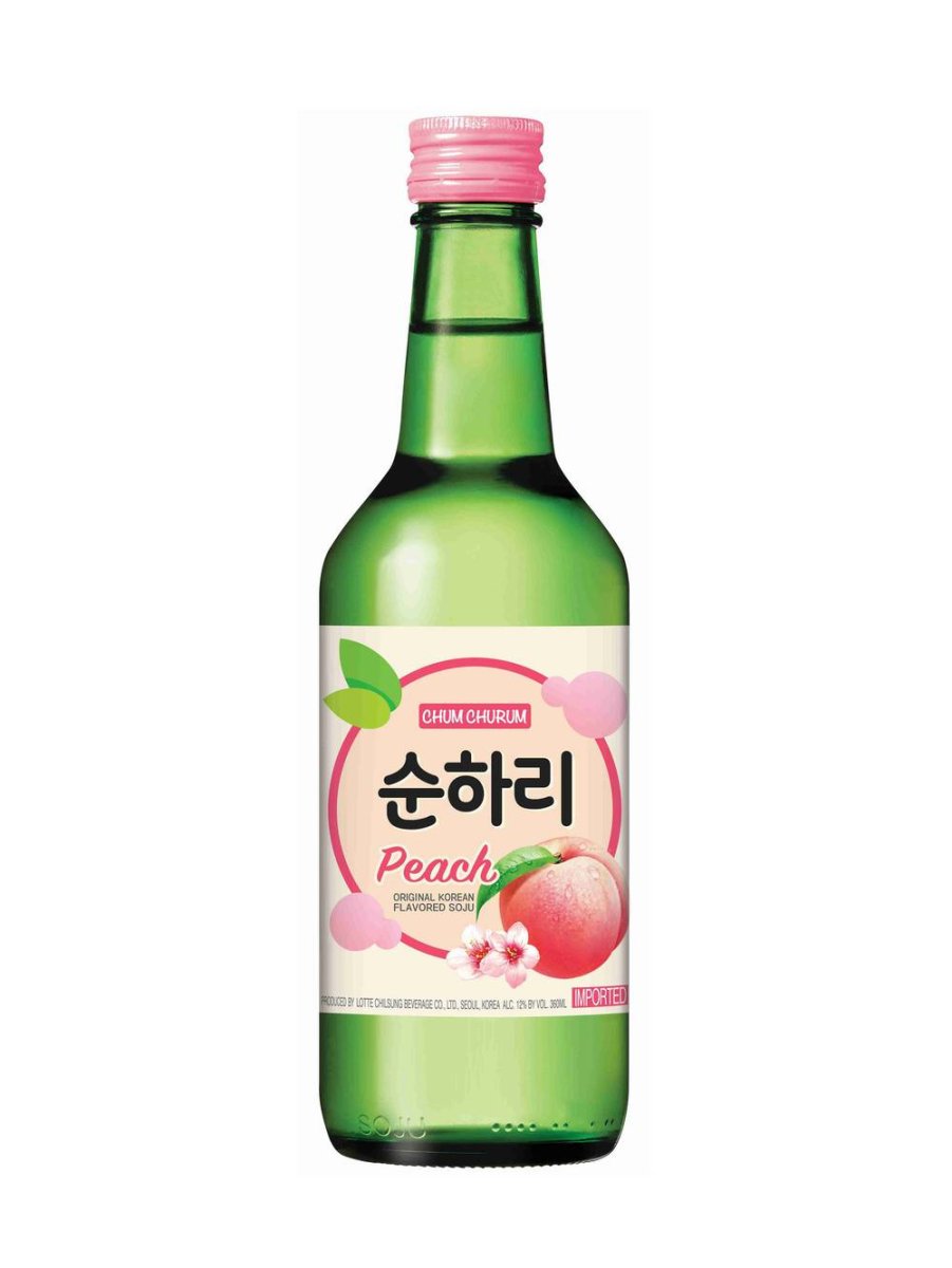 Chum Churum Original Korean Soju, Peach (360 Ml)