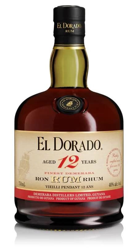 El Dorado 12 Yr. Rum 750Ml