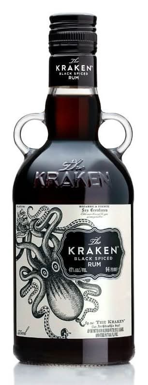 Kraken Black Spiced Rum 375Ml
