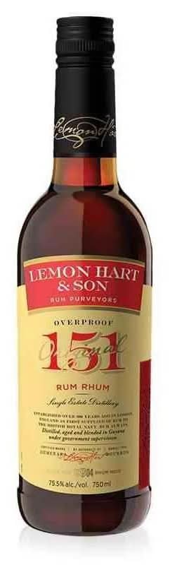 Lemon Hart Rum 750Ml