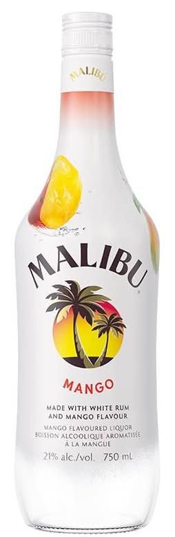 Malibu Caribbean Mango Rum 750Ml