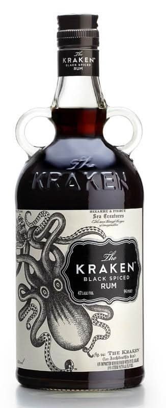 The Kraken Black Spiced Rum (750 Ml)