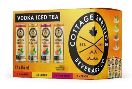 Cottage Springs Rtd Iced Tea Variety - 12Can