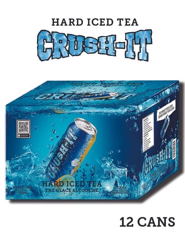Crush-It Hard Iced Tea 12 Pack
