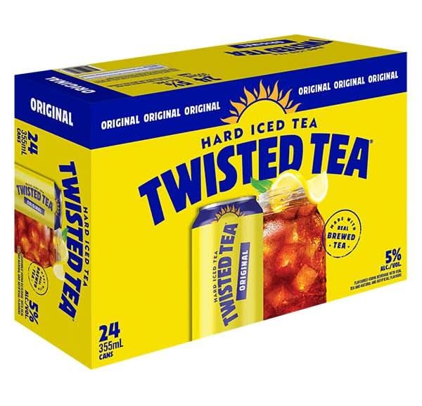 Twisted Tea Hard Iced Tea, Original (24 X 355 Ml)