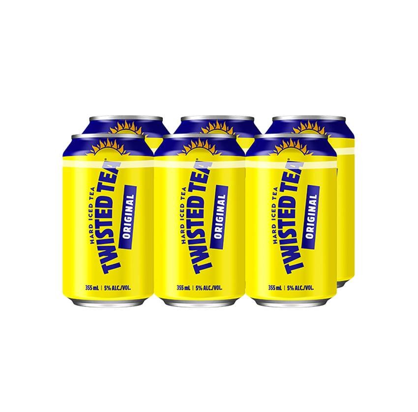 Twisted Tea Original Hard Iced (6 X 355 Ml)