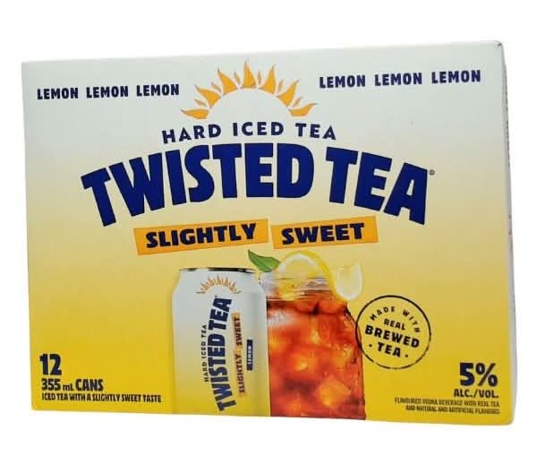 Twisted Tea Slightly Sweet 12 Cans