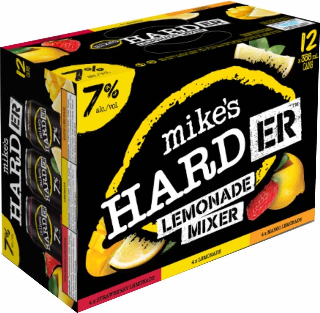 Mike'S Harder Lemonade Mix 7% 12 Cans