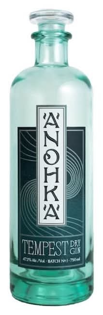 Anohka Tempest Dry 47.2% Gin 750Ml