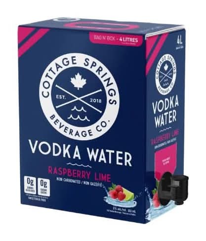 Cottage Springs Raspberry Lime Vodka 4L