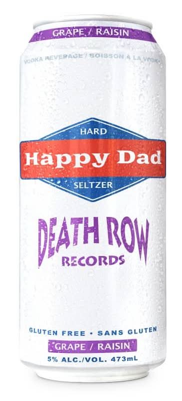 Happy Dad Death Row Records Hard Seltzer, Grape (473 G)