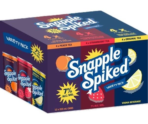 Snapple Spiked 7% Variety 12Pk