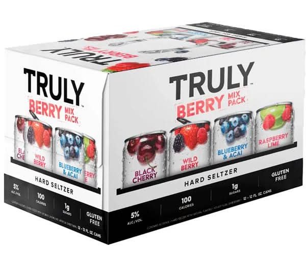 Truly Berry Hard Seltzer, Assorted (12 X 355 Ml)