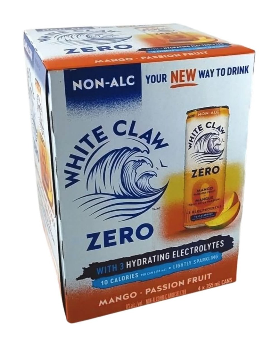 White Claw Zero 0% Mango Passion Fruit