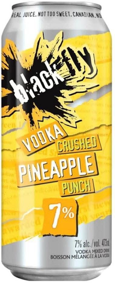 Black Fly Crushed Vodka (473 Ml) (Pineapple)